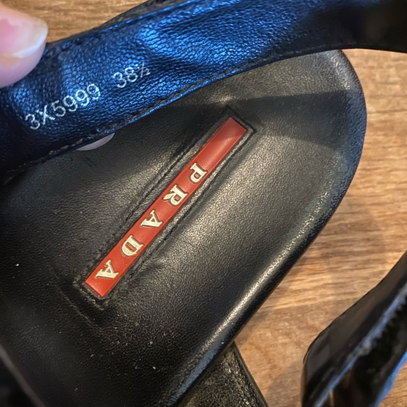 Prada Patent Leather Sandals - Picture 3 of 5